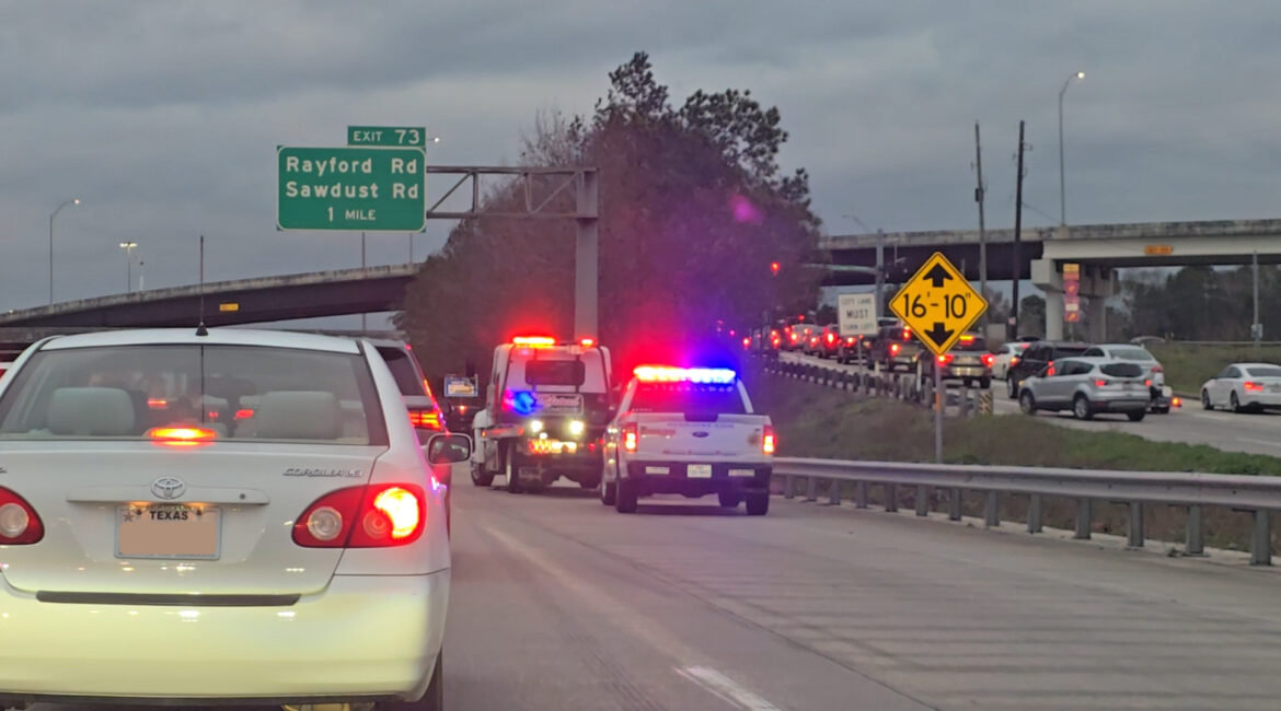 Woodlands Multi Vehicle Accident