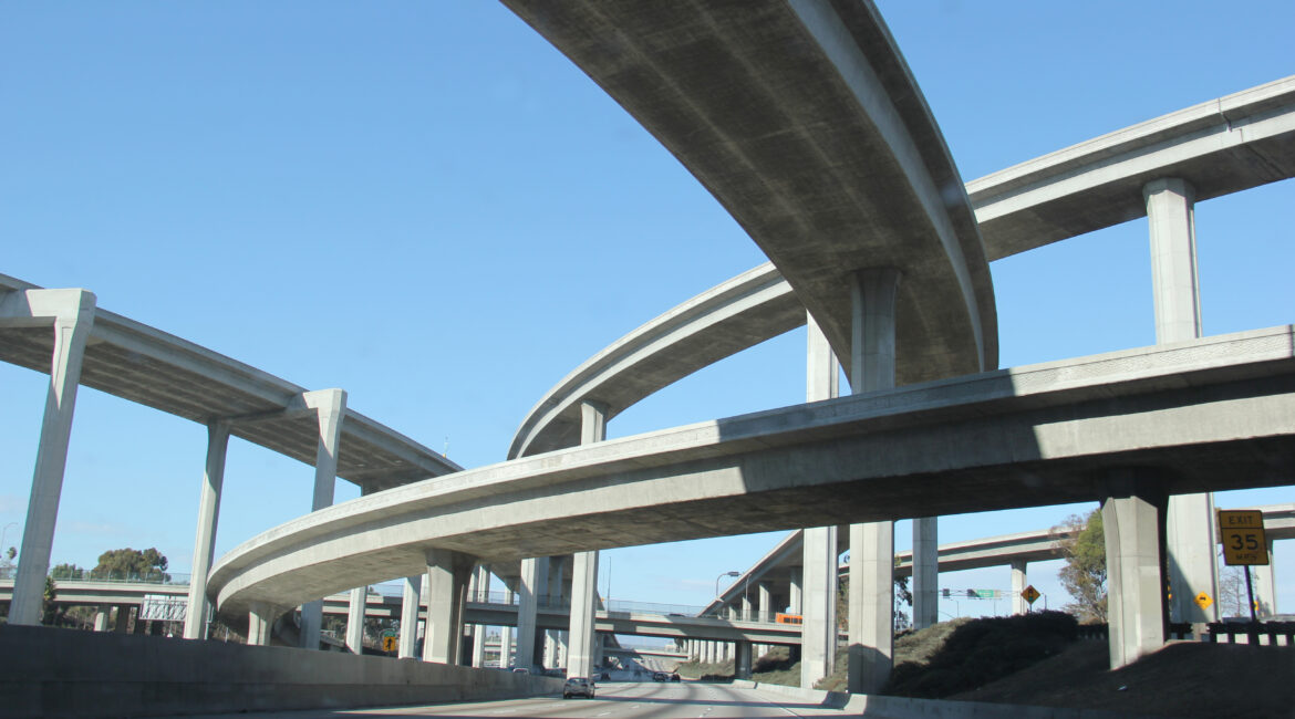 HOV Lane Accident