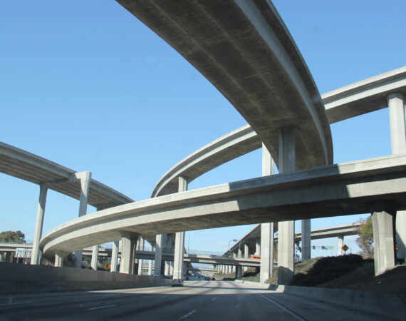 HOV Lane Accident