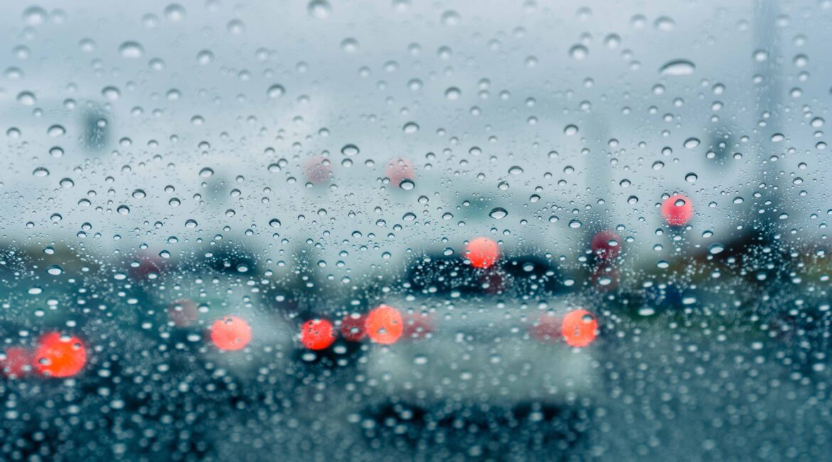 Rain-related accident in Houston