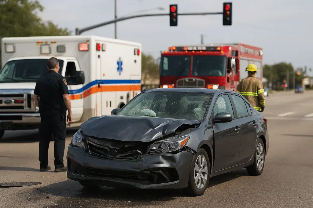 Katy Texas car accident with legal help from The Texas Bulldog.