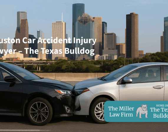 Houston car accident injury lawyer representing crash victims at The Miller Law Firm – The Texas Bulldog