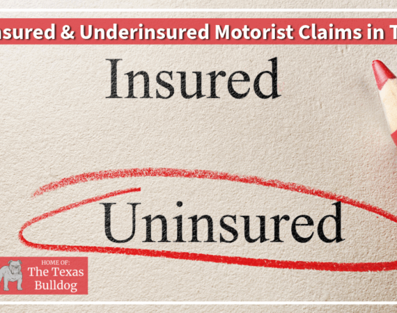 Uninsured and underinsured motorist claims in Texas showing uninsured drivers and insurance coverage issues