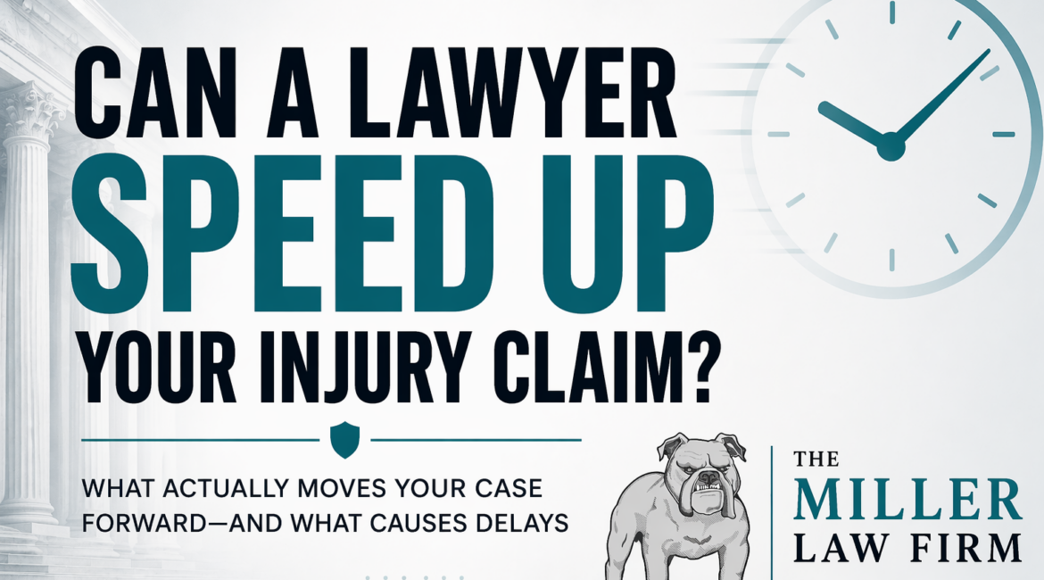 Can a lawyer speed up personal injury claim Texas injury lawyer timeline settlement delay help